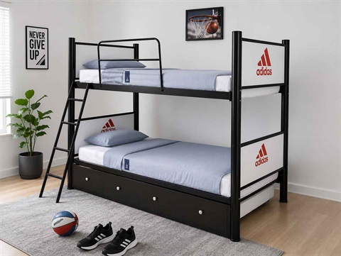تخت دو طبقه فلزی اسپرت D210